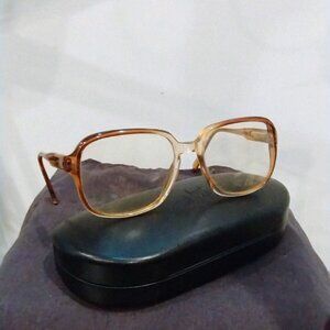 Vintage Safilo Elasta 1120 NG8 Brown Gradient Optical Frames - Made in Italy